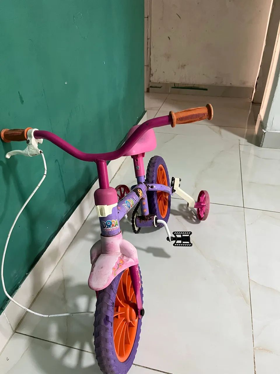 Bicicleta infantil Dora - Foto 3
