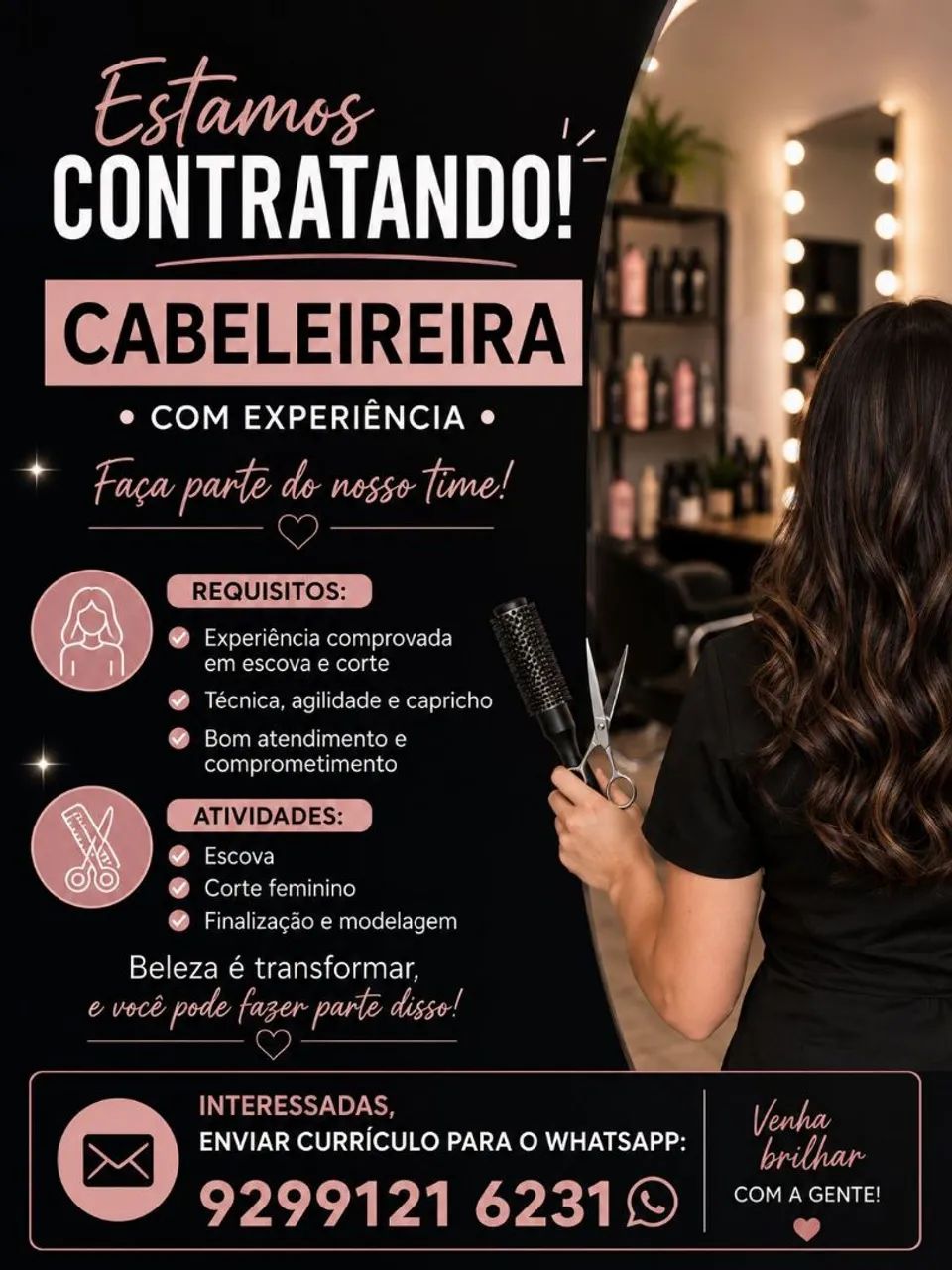 Precisa se de profissionais da área da beleza  - Foto 2