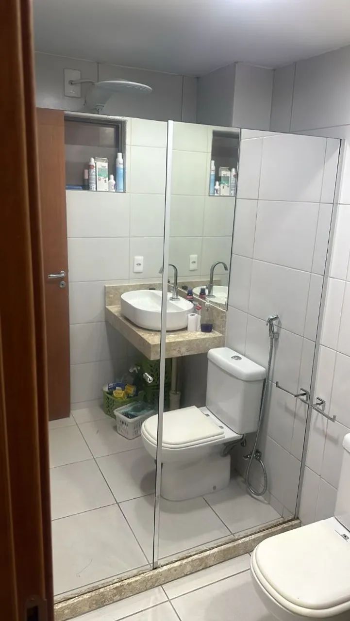 Espelhos box e bancada de pia em vidros - Foto 2