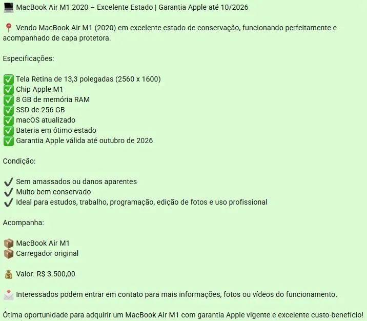 MacBook M1 256GB - Foto 4