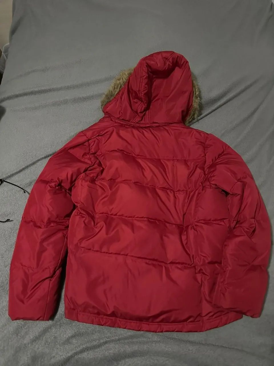 Jaqueta Puffer Vermelha Athletech Feminina - Foto 2