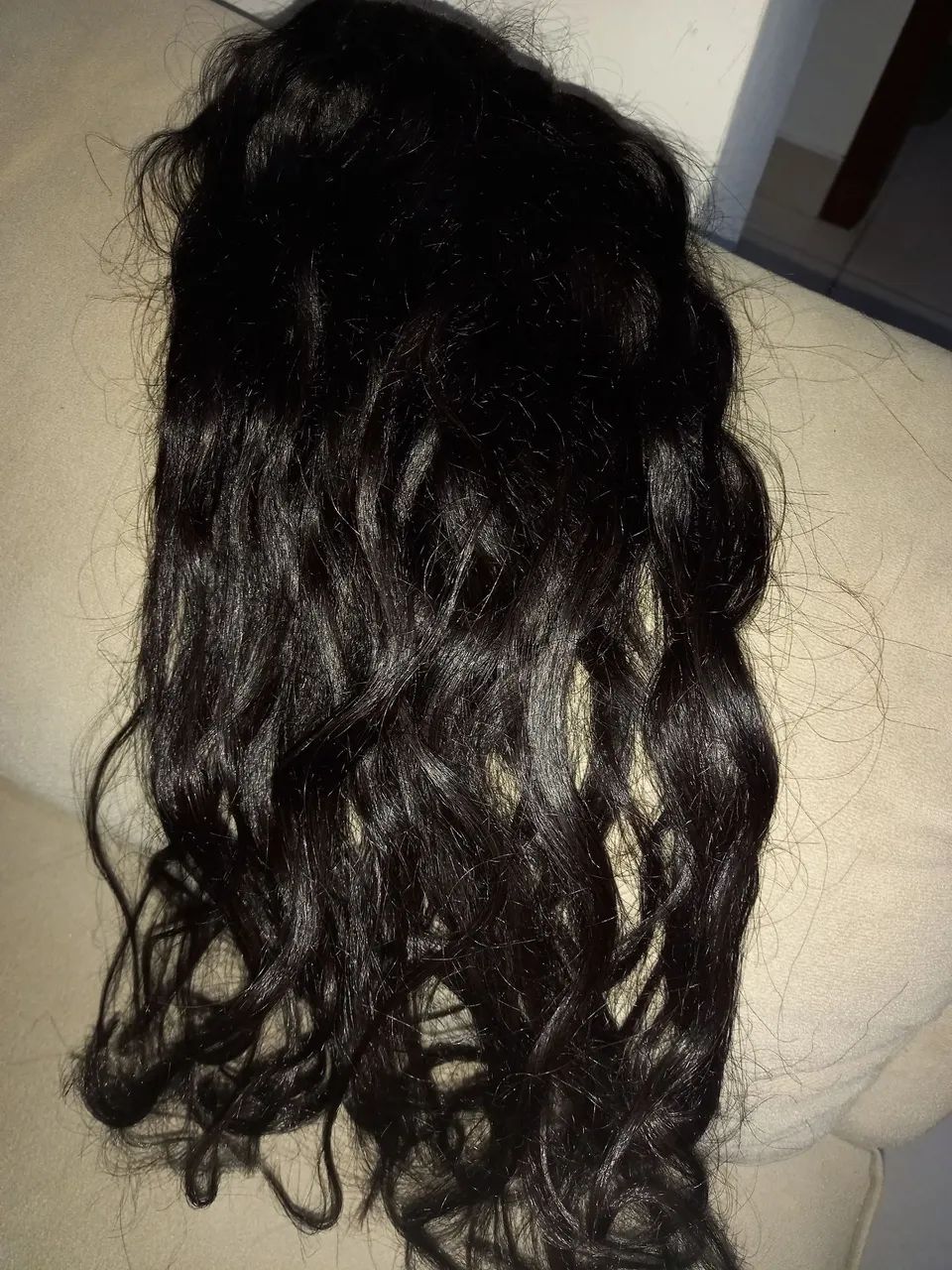 290.....Cabelo natural humano 45cm