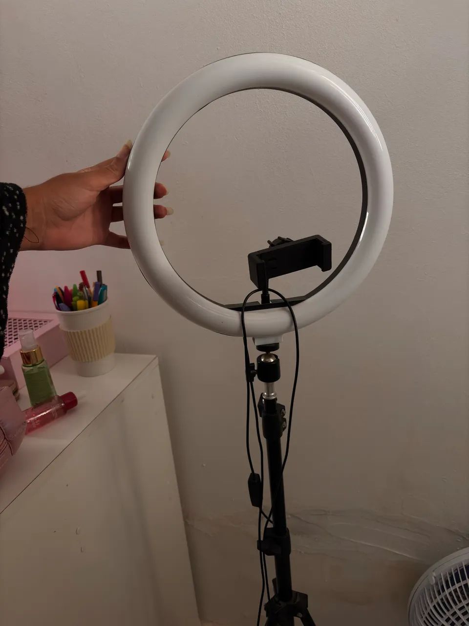 ring light - 10 polegadas com tripé de 2.10M