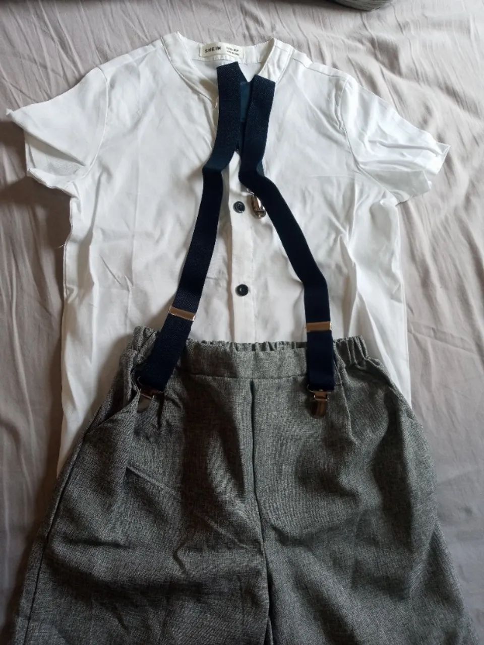 Roupa social infantil masculino