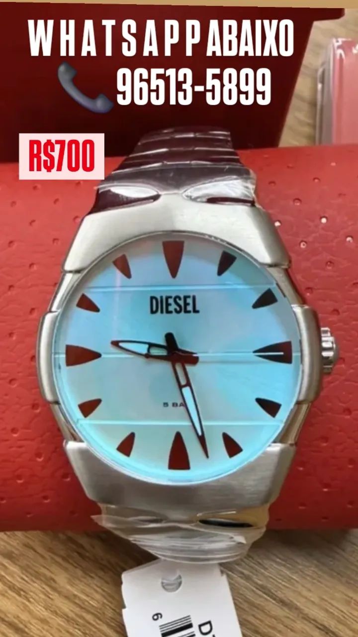 Relógio DIESEL 5 BAR MODELO D-SRUPTOR 