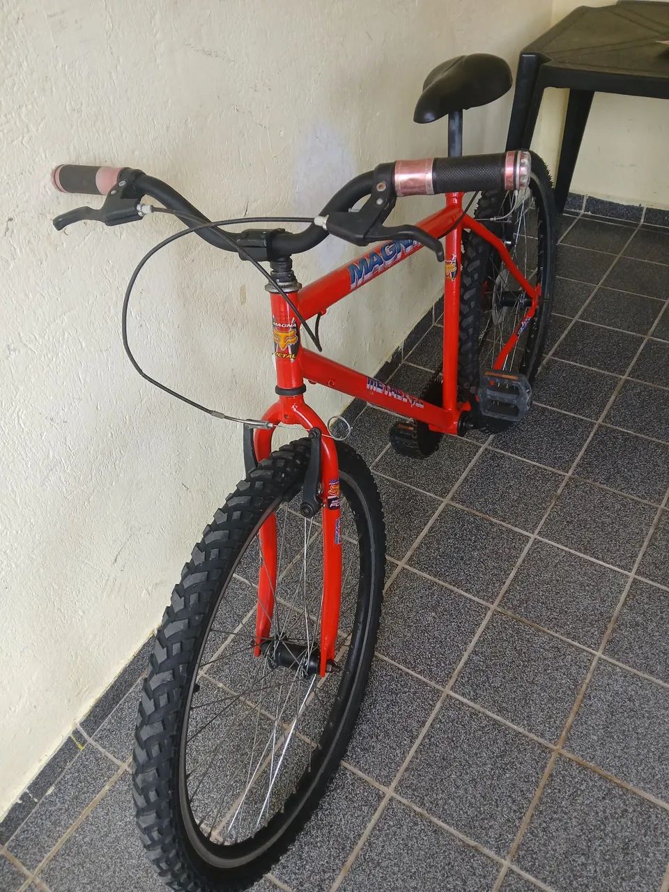 Bicicleta vermelha aro 26 - Foto 5
