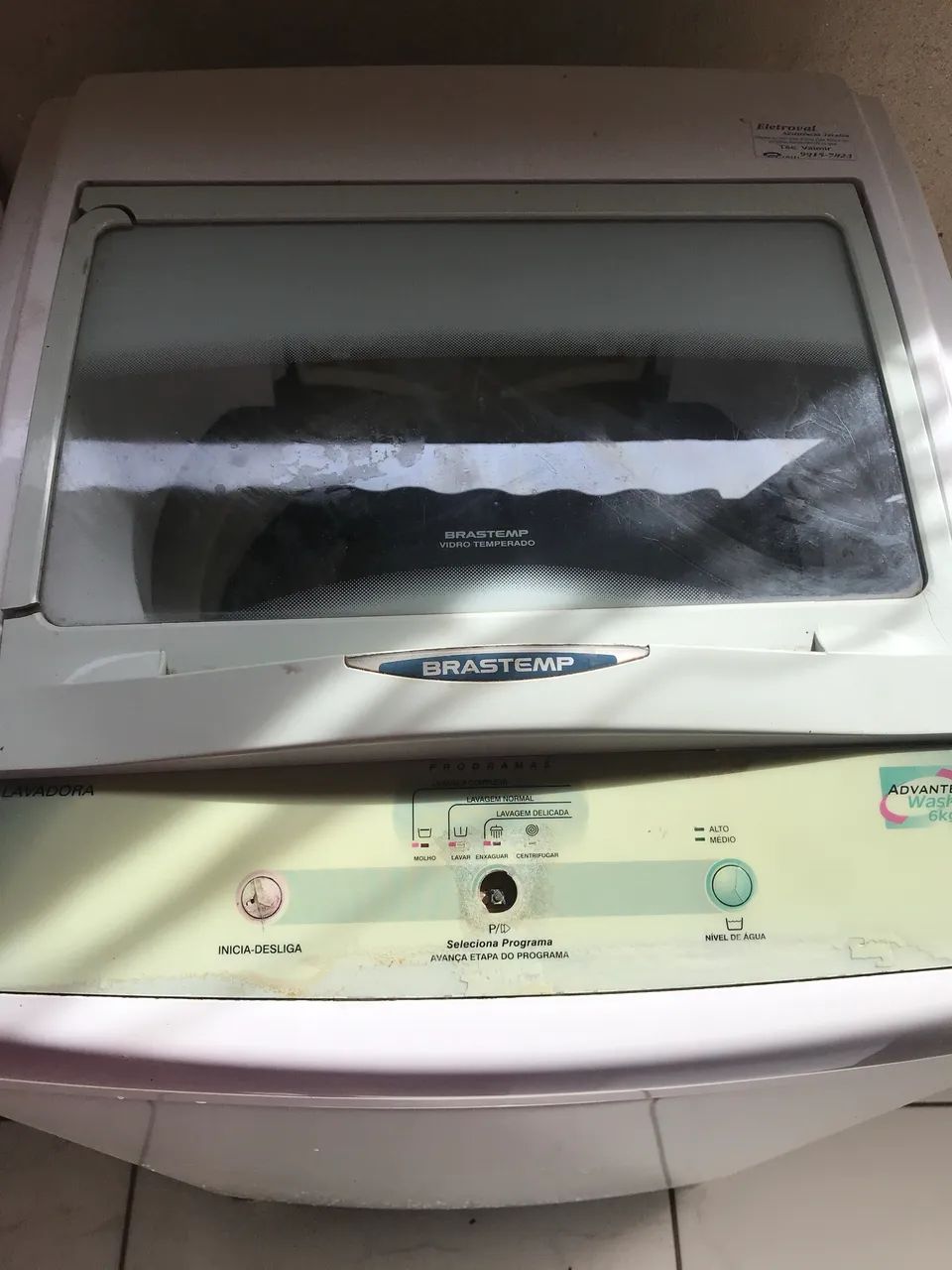 Máquina de lavar Brastemp 