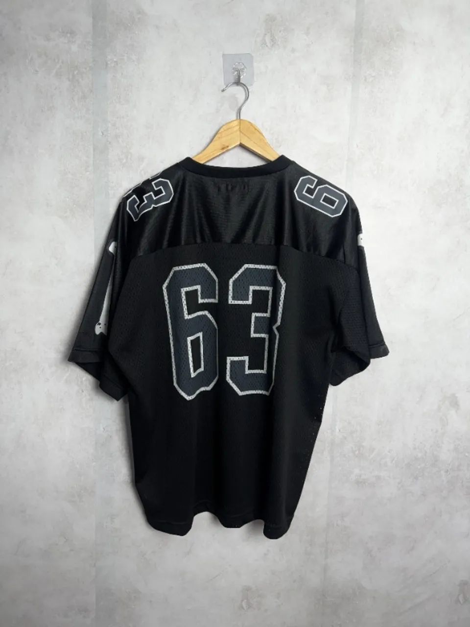 Camiseta Supreme Bones Football Jersey Black FW25-W1 - Roupas