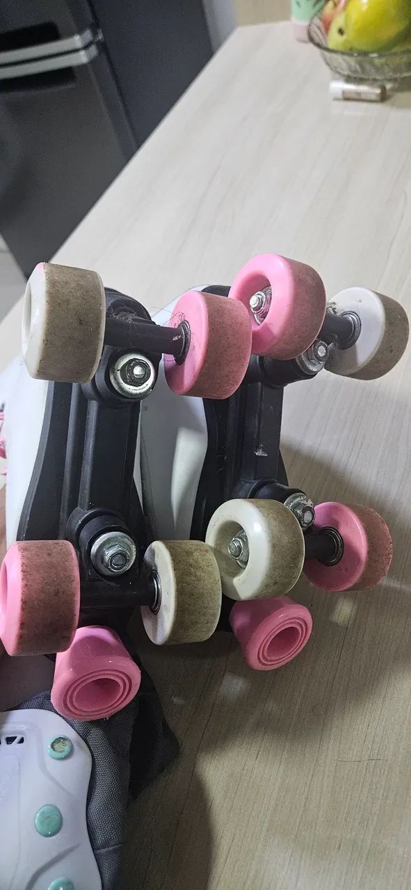 patins e kit de proteção  - Foto 3