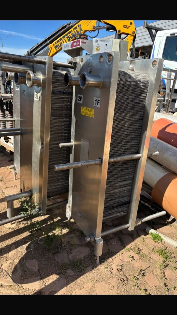 Trocador de Calor Pasteurizador em Aço Inox GEA  - Foto 3