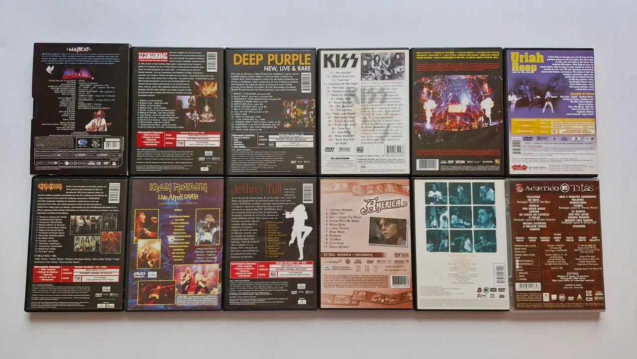 Lote de DVDs de bandas  - Foto 2