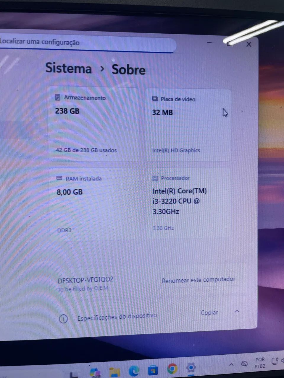 Kit placa mãe, Processador, memória e HD M.2 - Foto 2