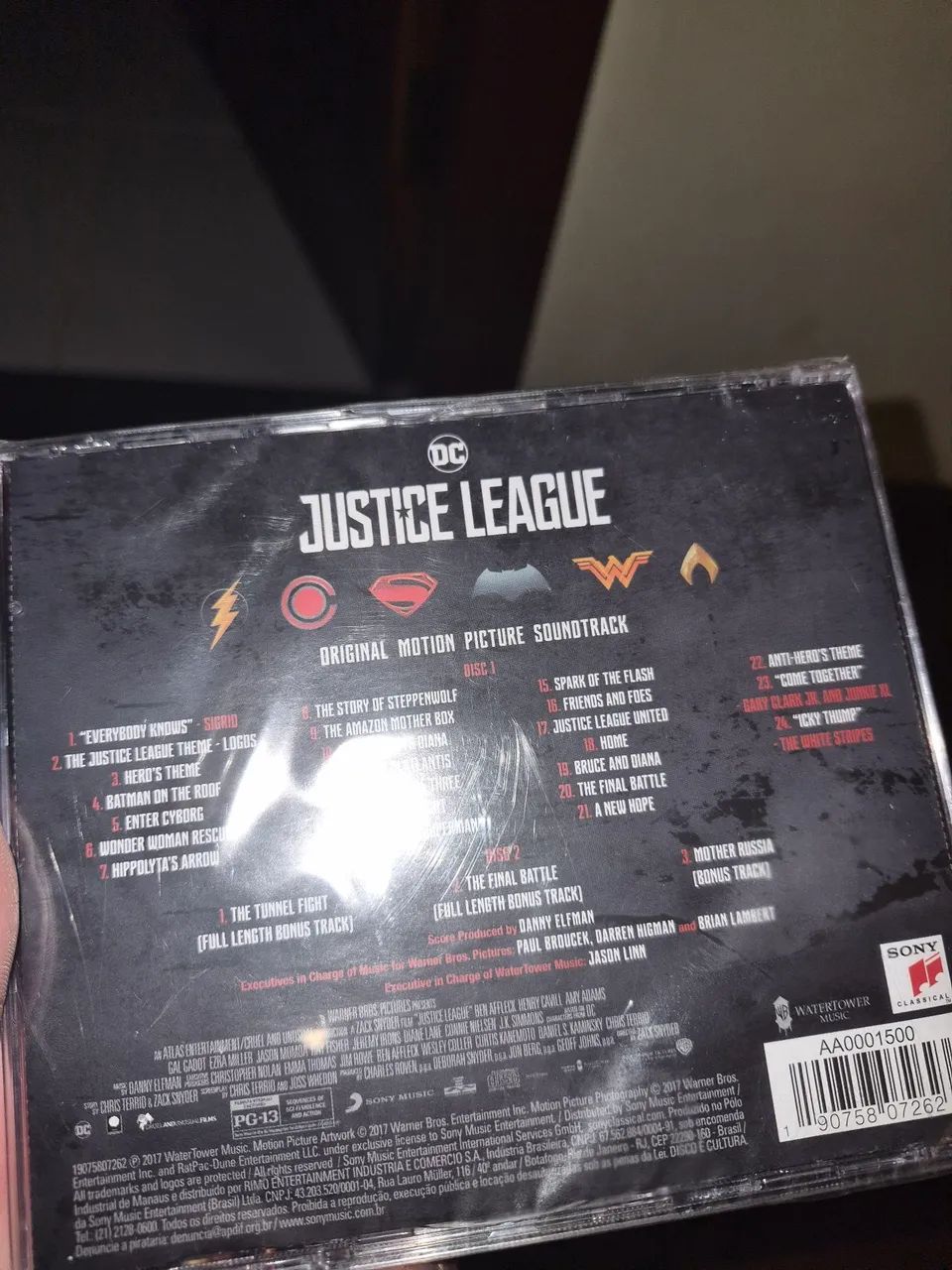 Cd trilha sonora justice league (lacrado) - Foto 2