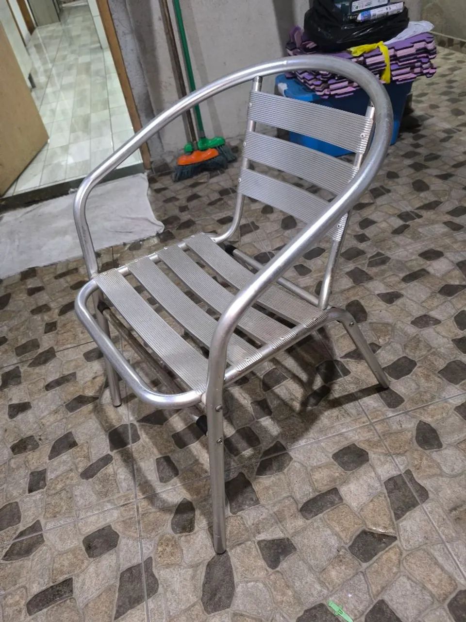 Cadeira de Jardim Aluminio - Foto 2