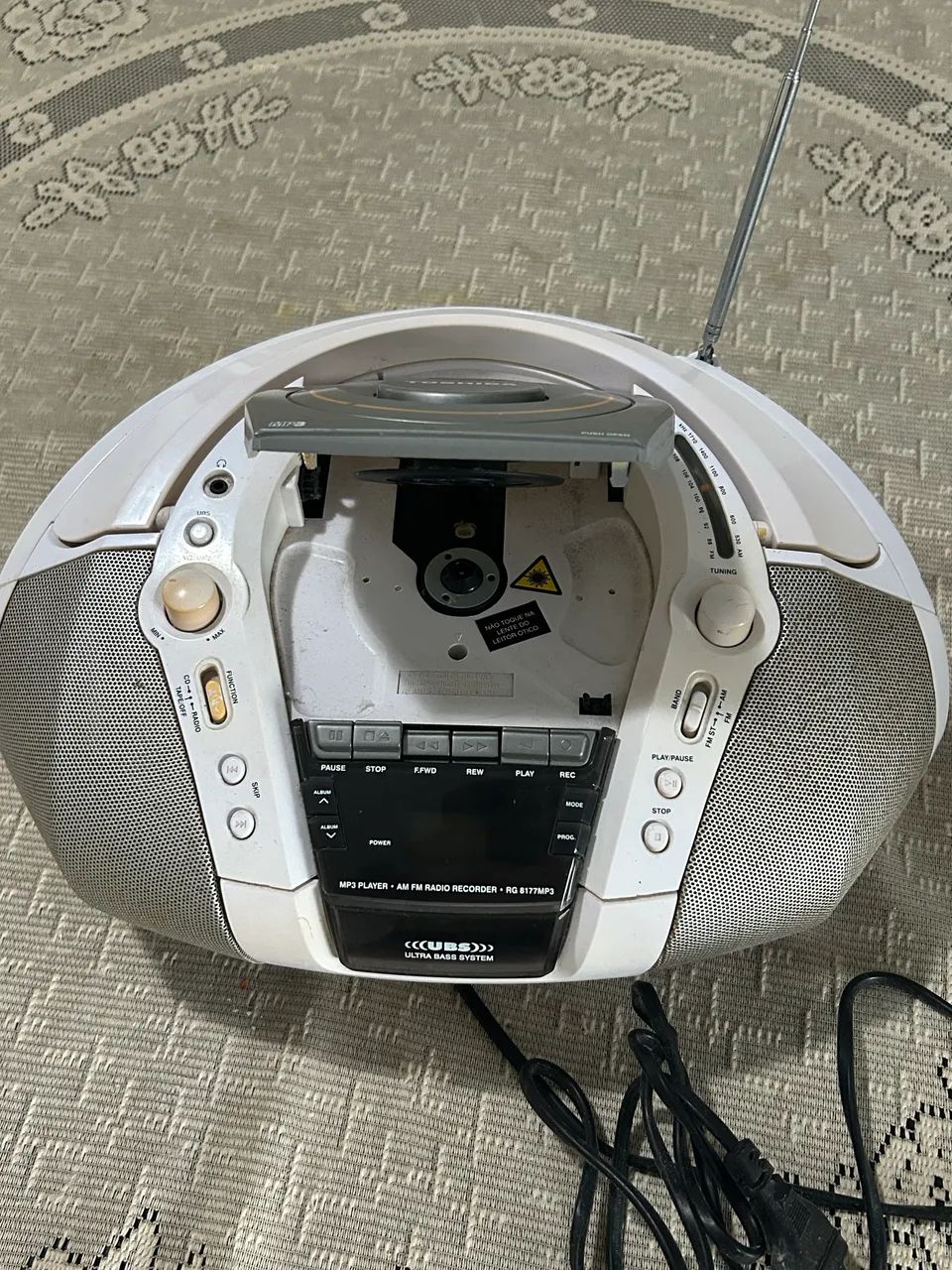 Rádio e toca cds Toshiba - Aceito Ofertas!! - Foto 3