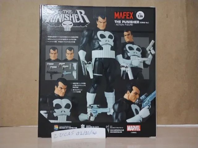 Mafex Punisher/Justiceiro comic original LACRADO - Foto 2