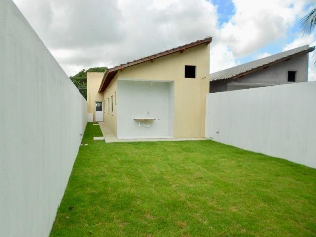 Casas planas em eusébio, terreno gigante 6x50 - Foto 5