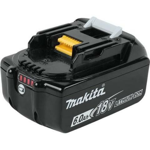 Bateria 18 Volts Li Íon 6.0 AH Lxt BL1860B - 197422-4 - Makita - Foto 2