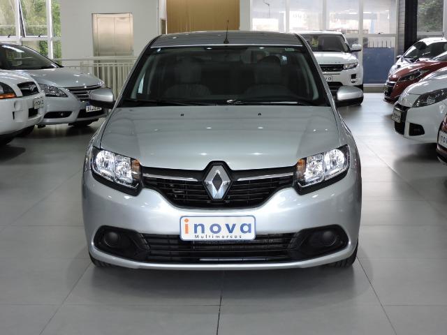 Renault Logan Expression 1.6 completo prata - apenas 43.500 km