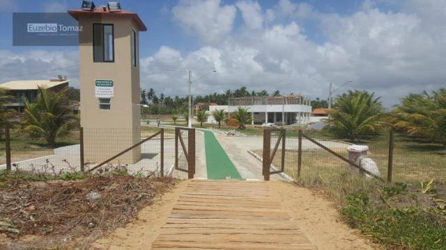 Terreno em condomínio fechado à beira mar no sonho verde - Foto 9