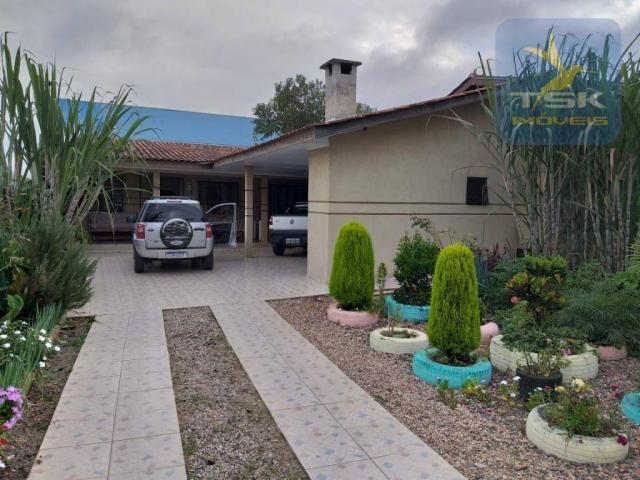Ca0052 fazenda rio grande/casa 180,00 m² lote 270,00 m² nacôes/centro, troca chácara