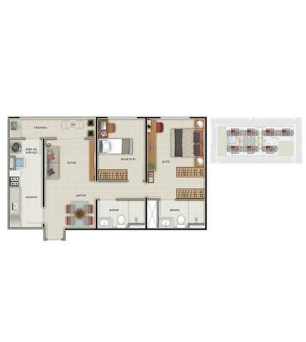 Apartamento 2 quartos Samambaia sul Via Solare alto padrão - Foto 15