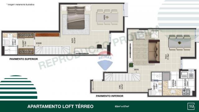 Apartamento com 1 dormitório à venda, 62 m² por r$ 270.893,25 - sol nascente - vitória da - Foto 4