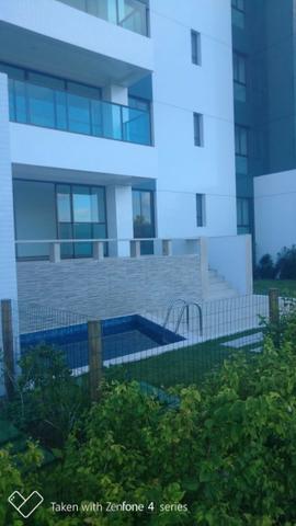 Apartamento térreo jardim C/ piscina privativa 4 suítes cond paradiso reserva do paiva - Foto 17