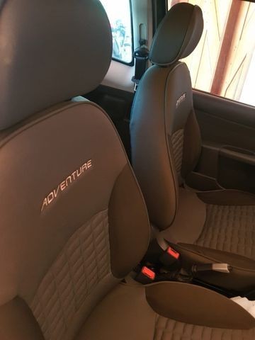 '' Linda Strada Adventure Cabine Dupla 1.8 Automática Flex 2013/2013, completa.'' - Foto 9