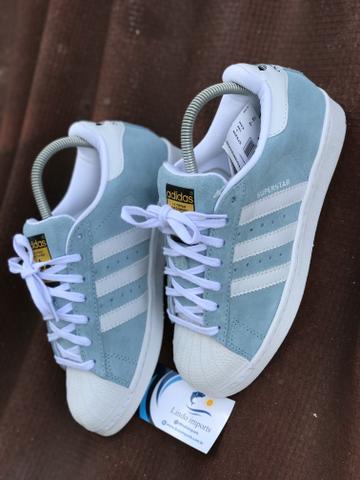 tenis adidas feminino azul bebe