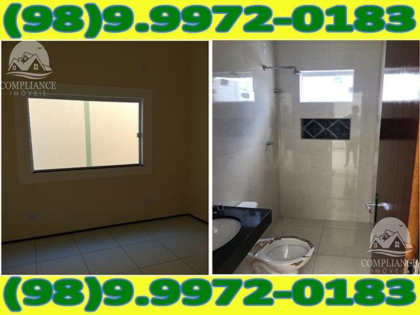 4I1Excelente Casa Nova Com Dois Quartos No Altos Do Turu - Foto 7
