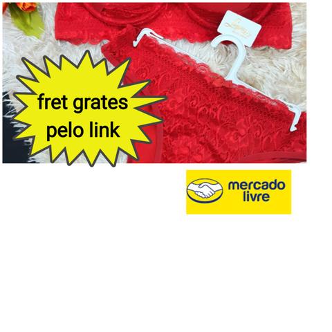 Conjunto ligerie reforçado p m g gg atacado com 10 conjunto 180 fret grates - Foto 2