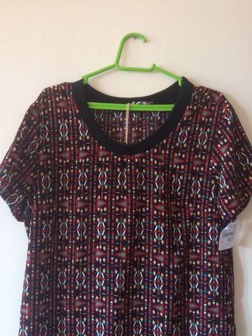 Vestido Curto estampado (com etiqueta)
