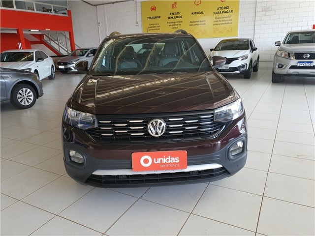 VOLKSWAGEN T-CROSS 2020 1.0 200 TSI TOTAL FLEX COMFORTLINE AUTOMÁTICO