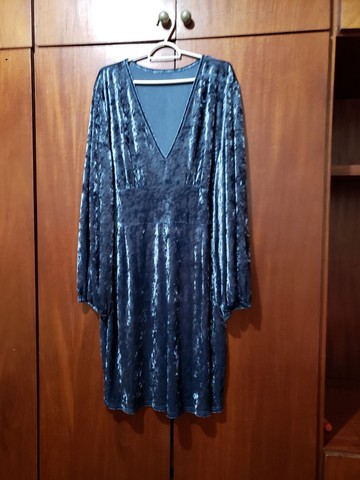 Vestido festa plus size veludo  - Foto 3