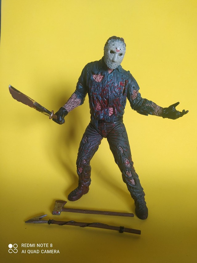 McFarlane Jason Goes to Hell versão Blood muito rara - Foto 6