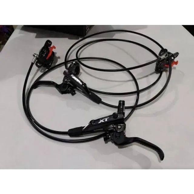 FREIOS SHIMANO XT M8000 ICETECH- PASTILHAS NOVAS