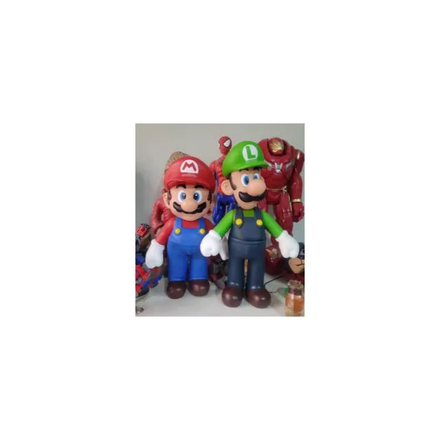 Boneco Yoshi 23cm Super Mario Bros Na Caixa