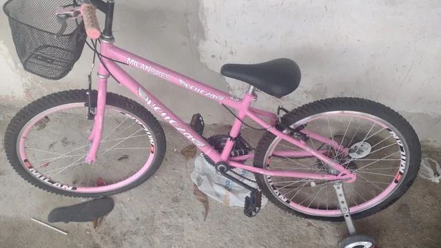Vendo bicicleta semi nova aro 24