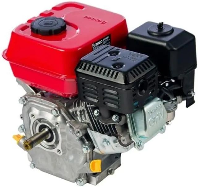 Motor à Gasolina 5,5CV 4T sem Alerta de Óleo B4T-6.5H - Branco - Foto 3