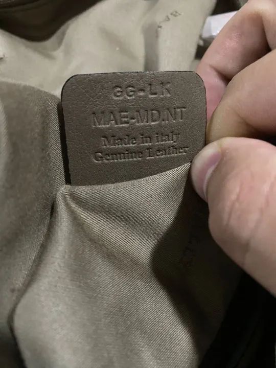 Bolsa de couro legítimo marca Bally - Foto 5