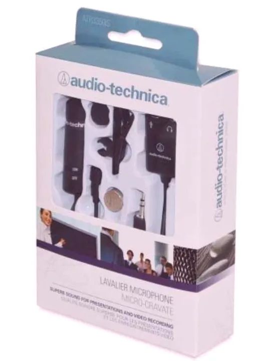 Microfone Lapela Audio-technica Para Entrevistas