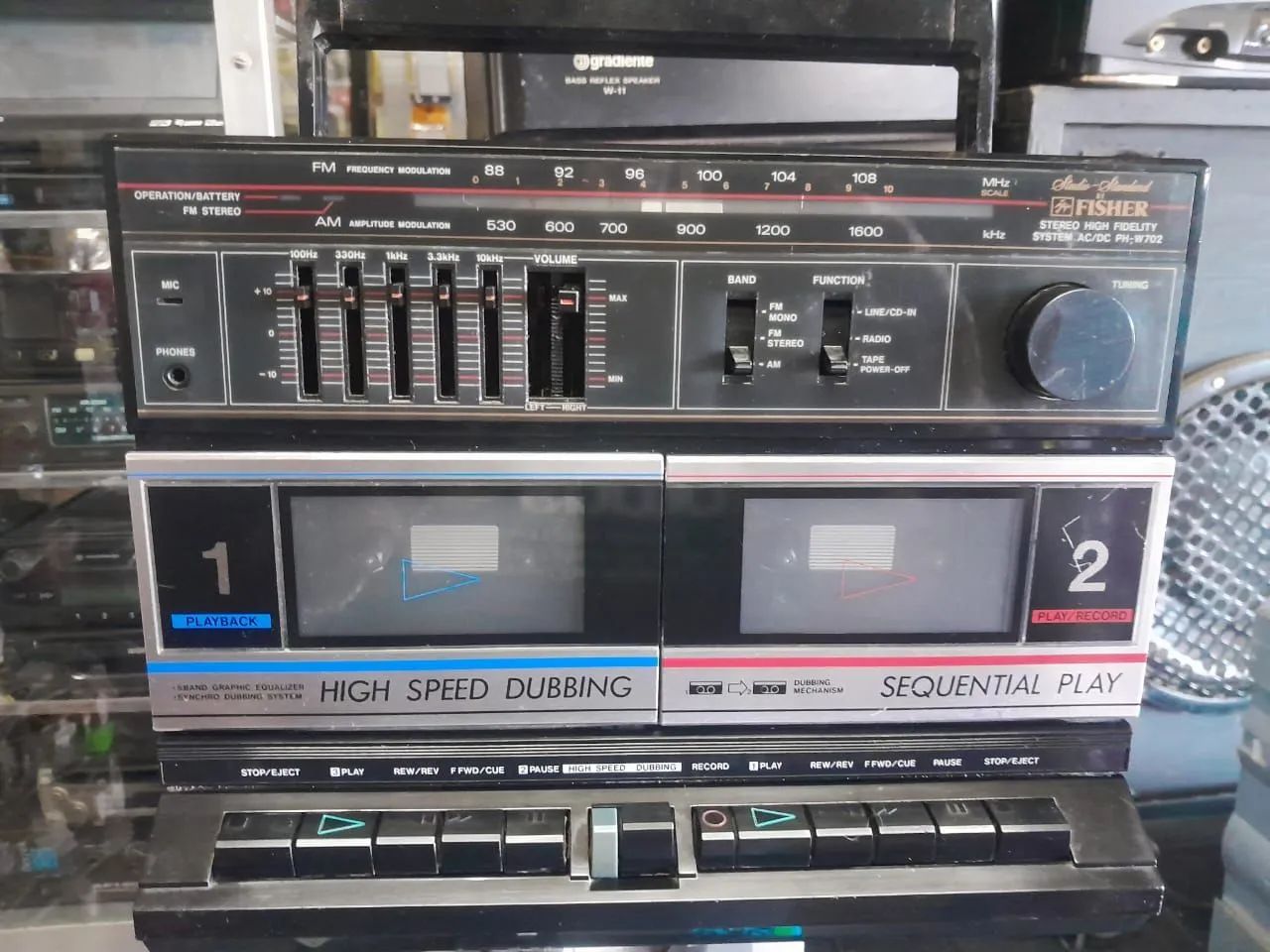 Rádio microsisten fisher