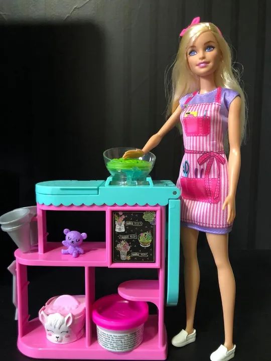 Barbie Profissões Loja de Flores - Foto 3