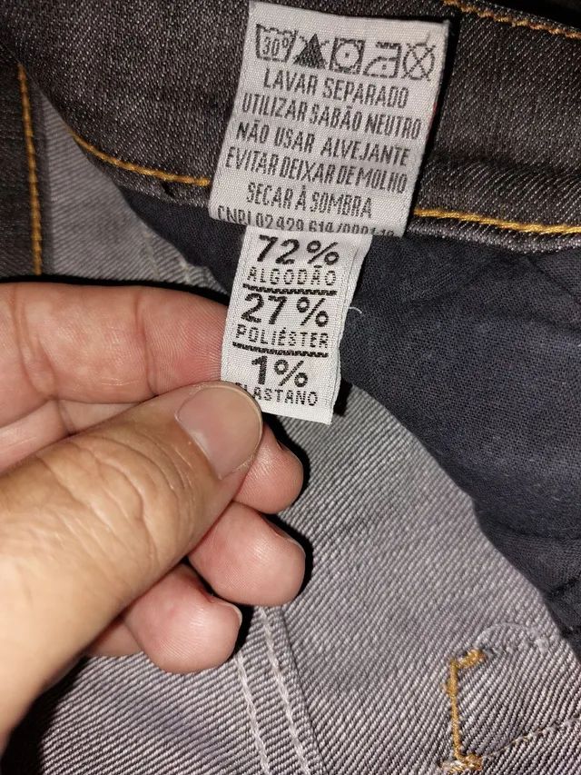 Calca jeans black Deep jeans tamanho 40  - Foto 5