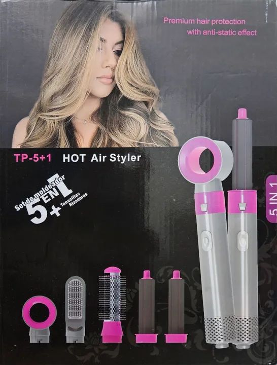 Escova de cabelo 5 em 1