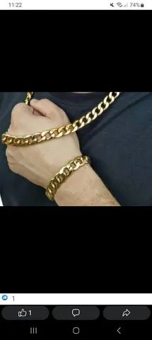 Cordão Masculino pulseira  - Foto 3