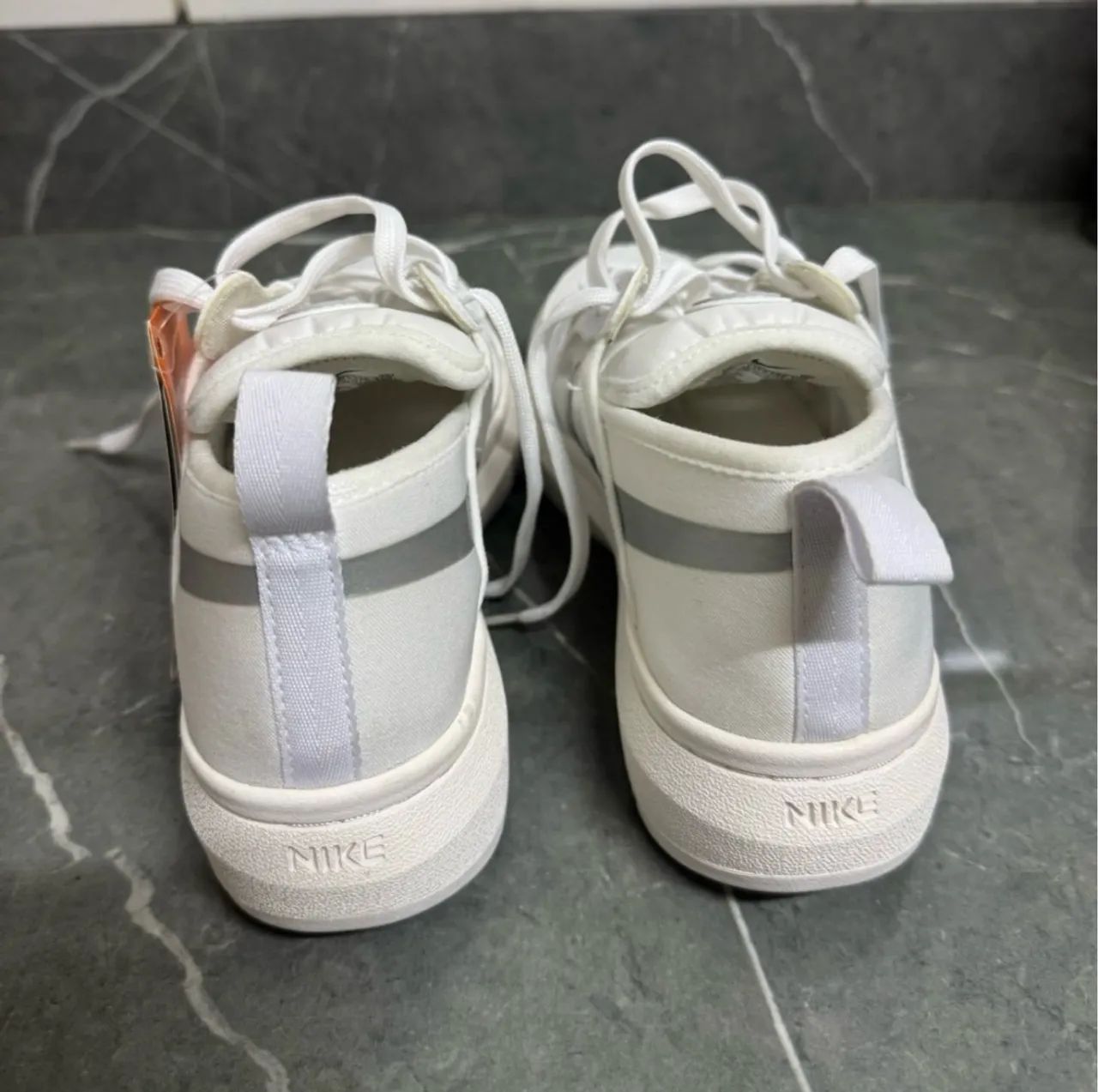 Tênis Nike court vision alta txt cinza - Foto 3