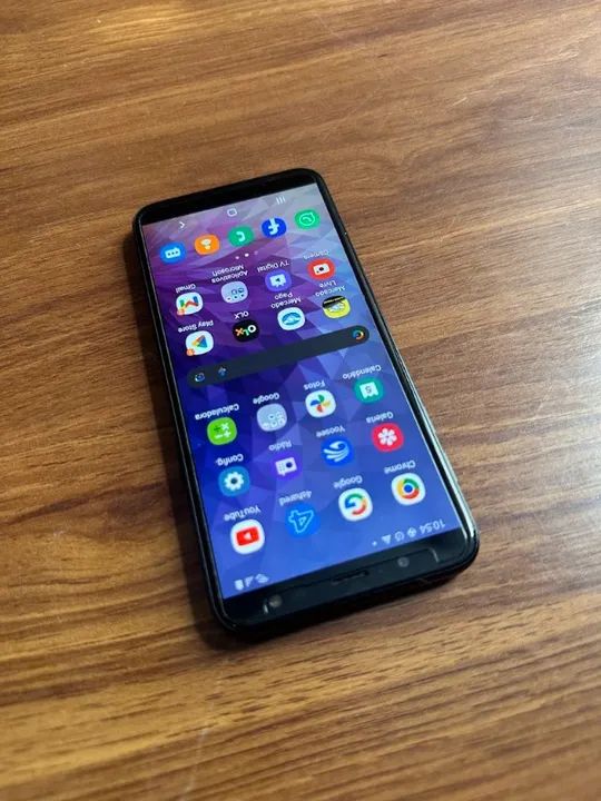 amsung galaxy j6 tv digital dual chip 32gb 2 gb ram octa-core reconhecimento facial impres