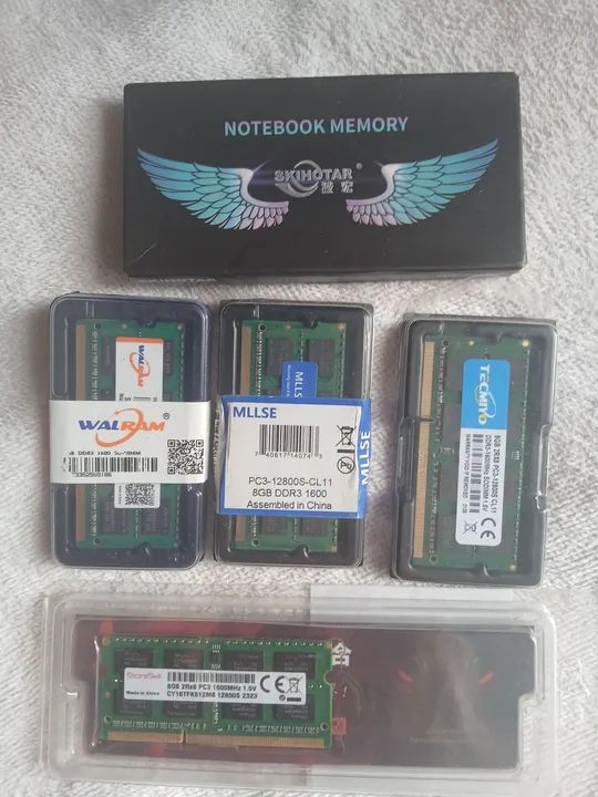 MEMÓRIA DDR3 8 GB FREQUÊNCIA 1600 PRA NOTEBOOK  - Foto 4